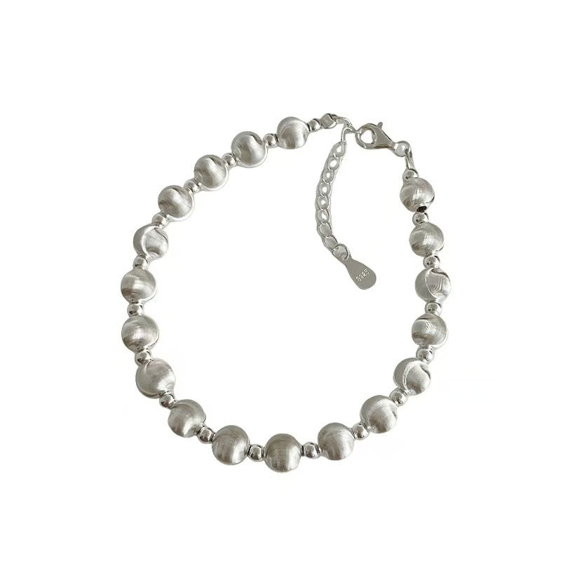 Women's Brushed Cat Eye Bead Bracelet